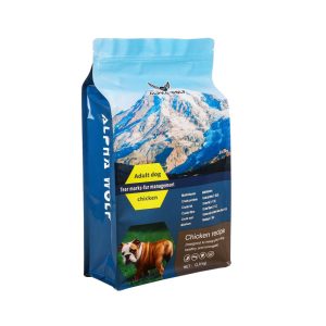 Flat bottom pet food bag Flat bottom pet food bag