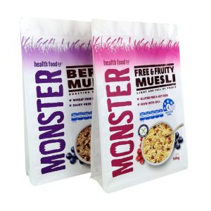 Granola Flat Bottom Pouch Granola Flat Bottom Pouch