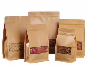 Kraft Paper Flat bottomPouch Kraft Paper Flat bottomPouch