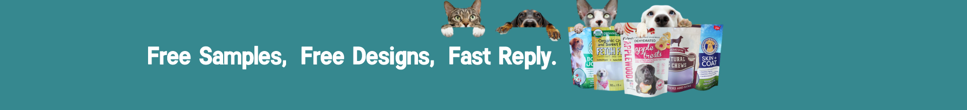 banner-pet food bags