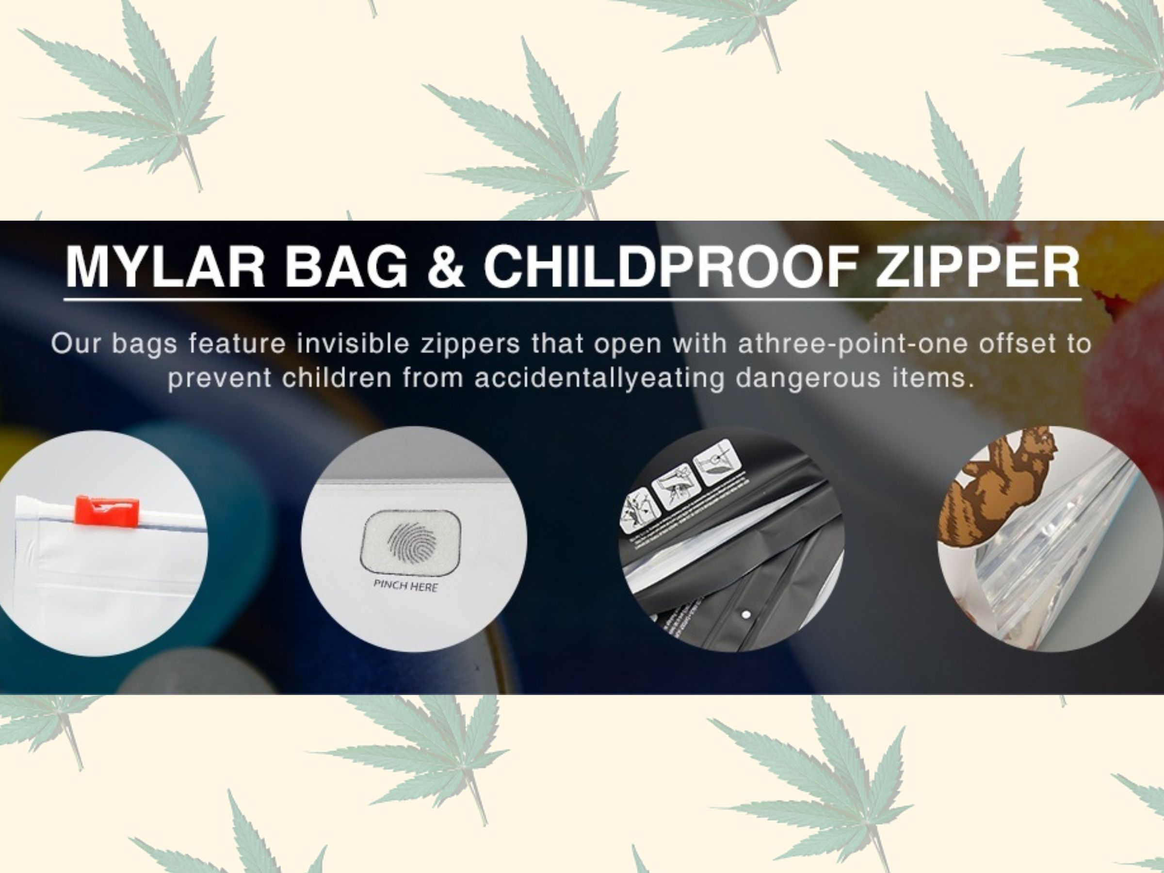 child resistant ziplock