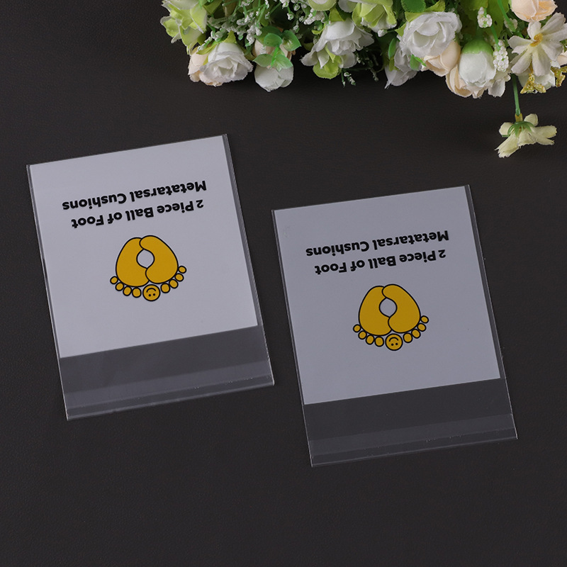 OPP bags with adhesive tape